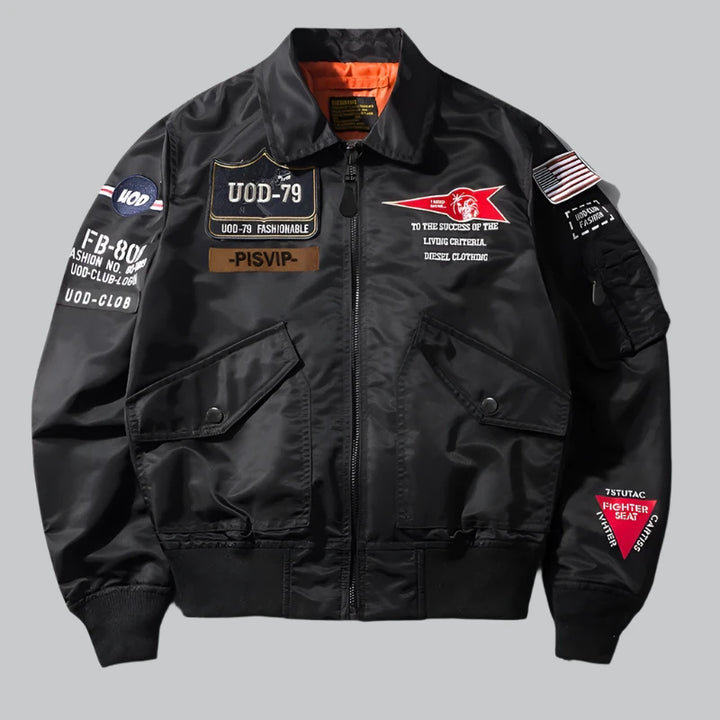 Jace - Heavy-Duty Military Bomber Jacket