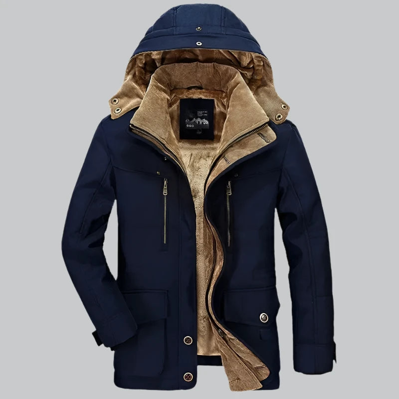 James - Premium Long Winter Coat for Men