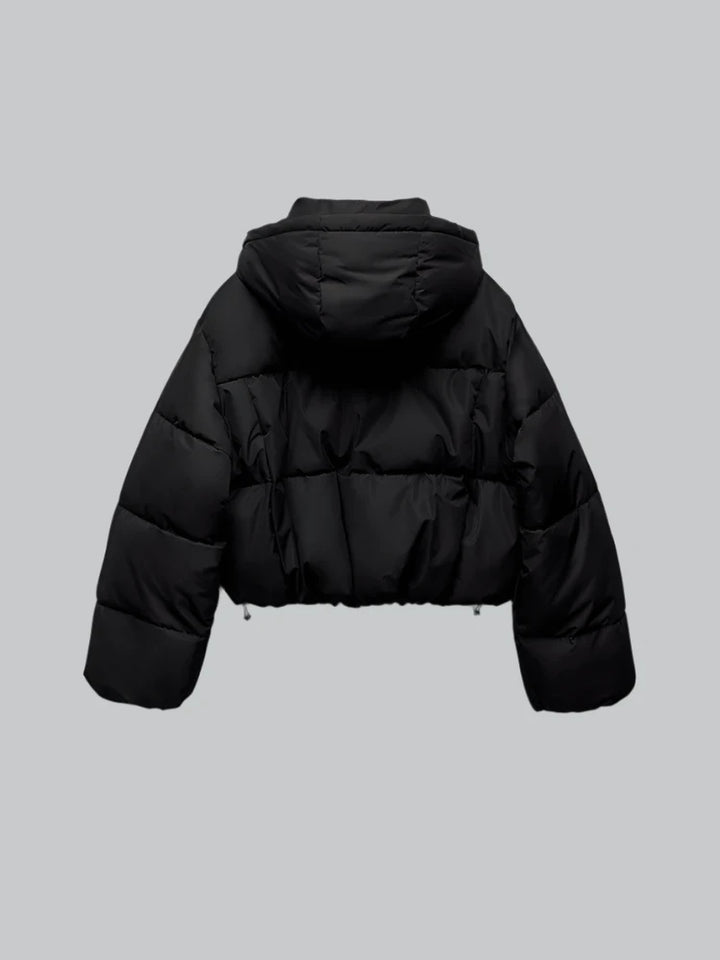 Kara - Cropped Waterproof Puffer Jacket