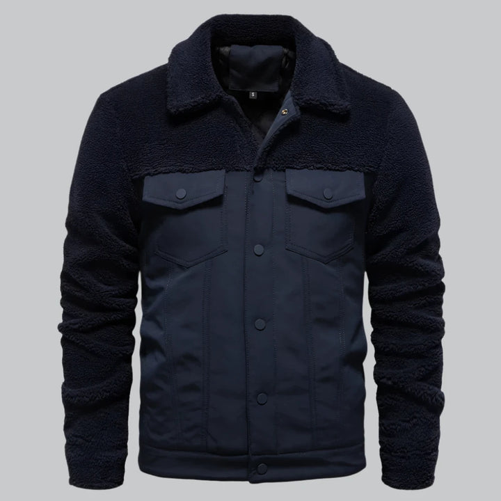 Landon - Warm Winter Sherpa Fleece Jacket