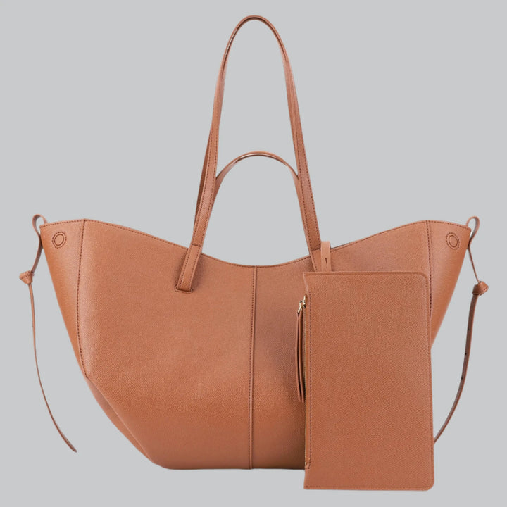 Cyra - Luxury PU Leather Shoulder Tote Bag