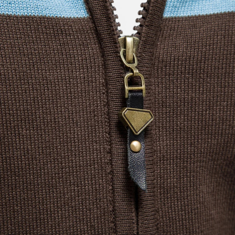 Monacogents | 100% Cotton Zip-Up Knit Vest