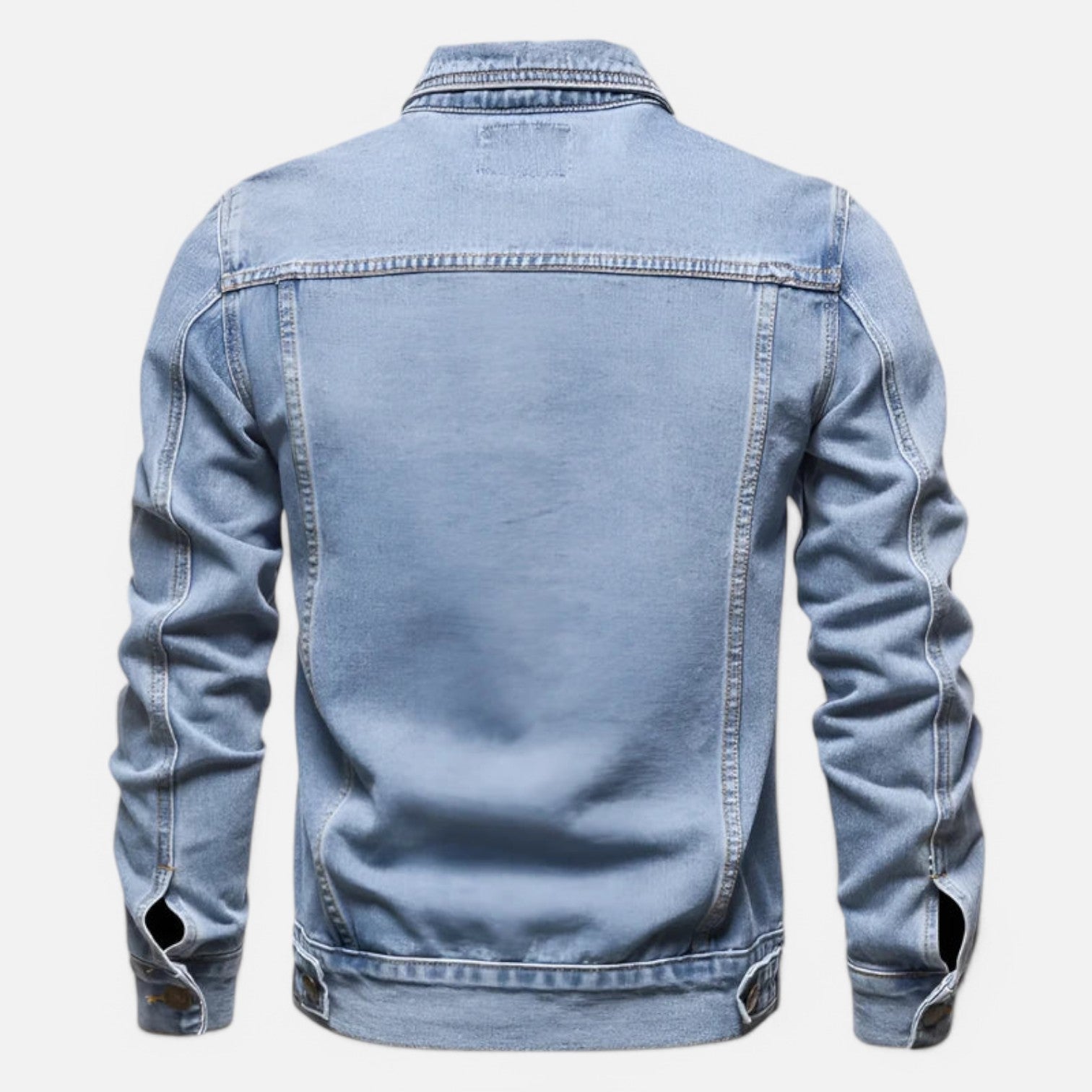 Monacogents | Classic Cotton Denim Jacket
