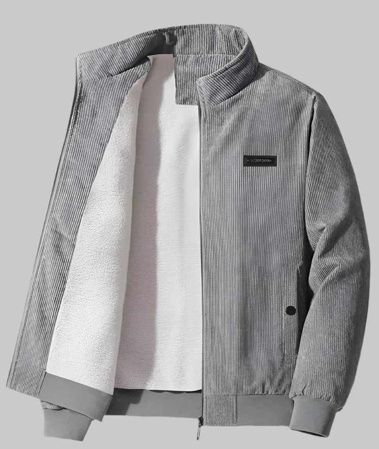 Ronan - Classic Cotton-Quilted Cashmere Jacket