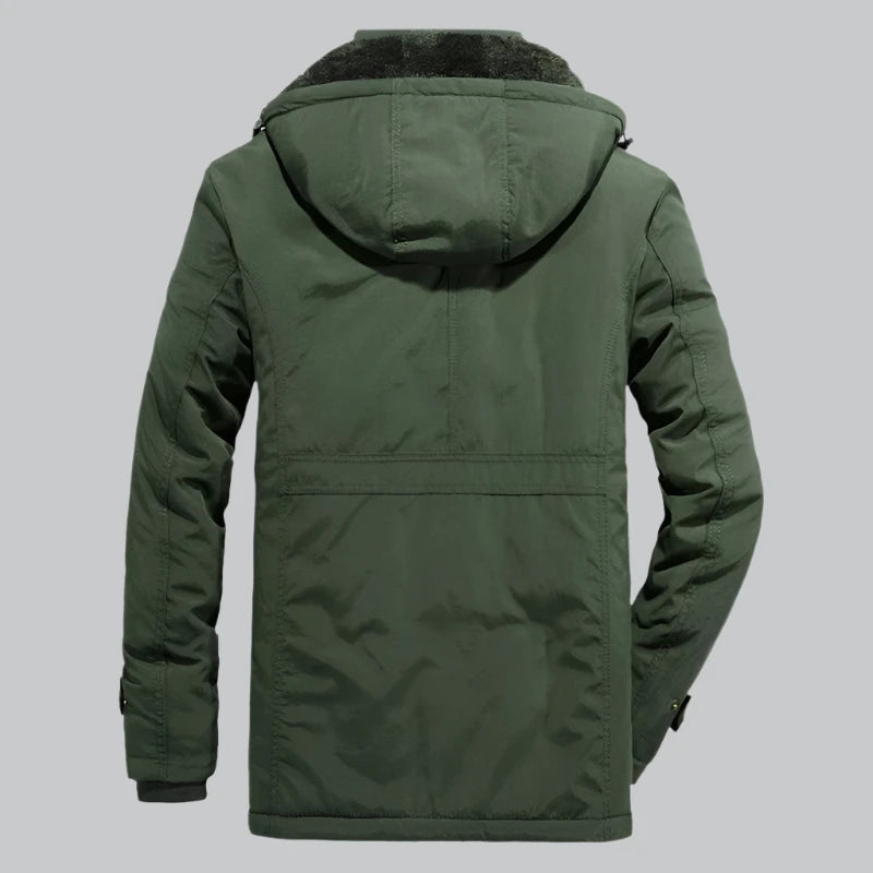 Ryder - Military Thick Hooded Windbreaker