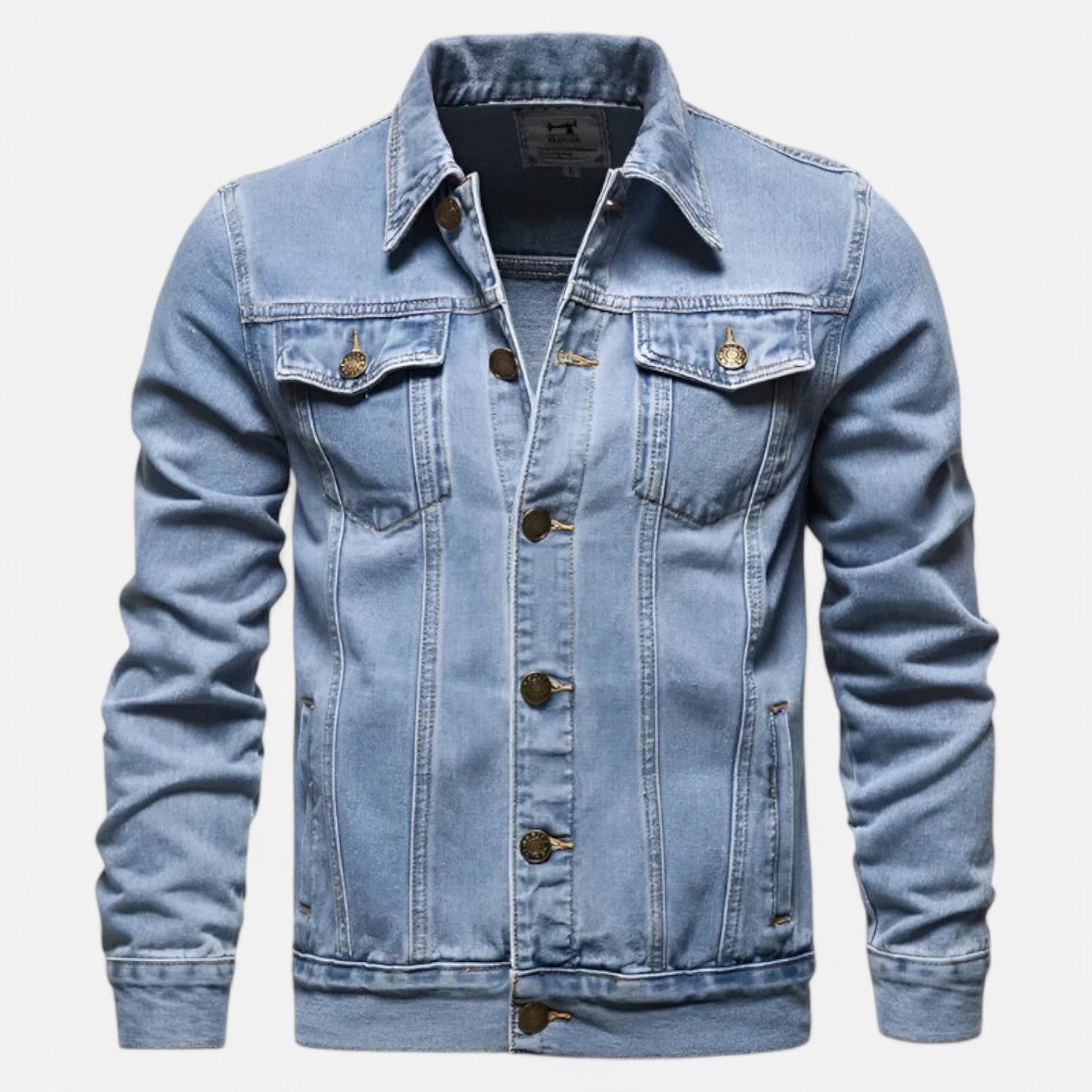 Monacogents | Classic Cotton Denim Jacket