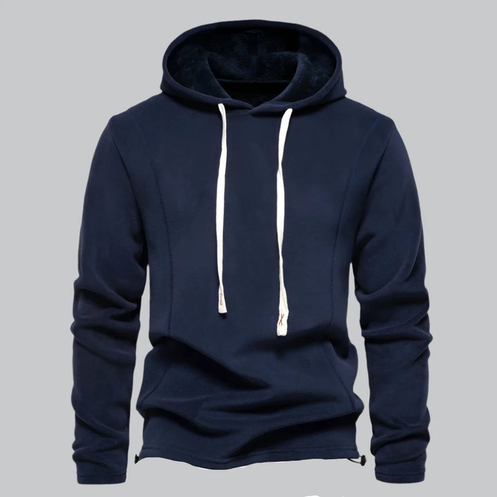 Ronan - Solid Fleece Winter Hoody