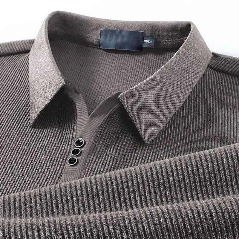 Dorian - Business Casual Long-Sleeve Polo