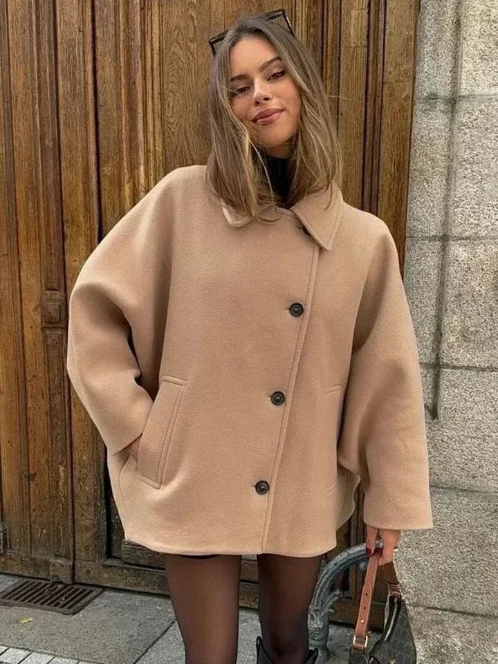 Elise - Oversized Wool Coat