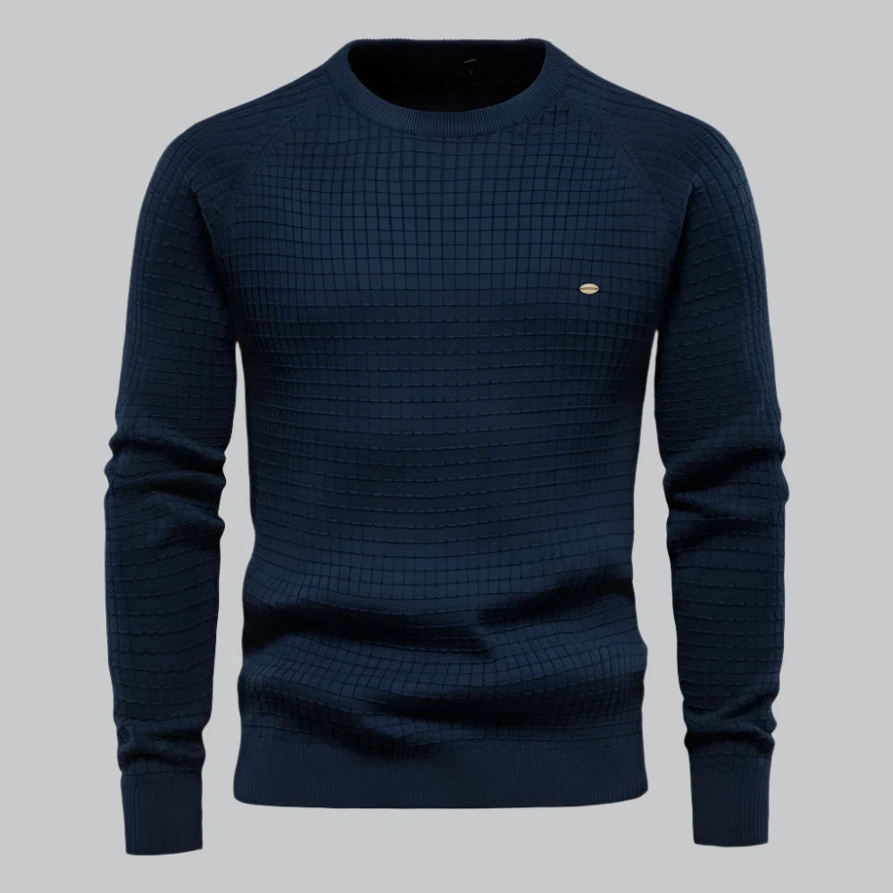 Elliot - 100% Cotton Mesh Sweater