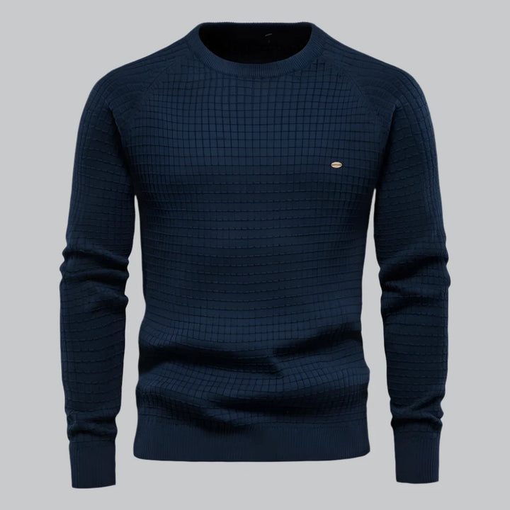 Elliot - 100% Cotton Mesh Sweater