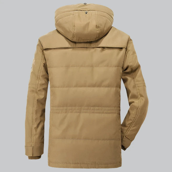 Leo - Men's Fleece-Lined Windproof Winter Parka