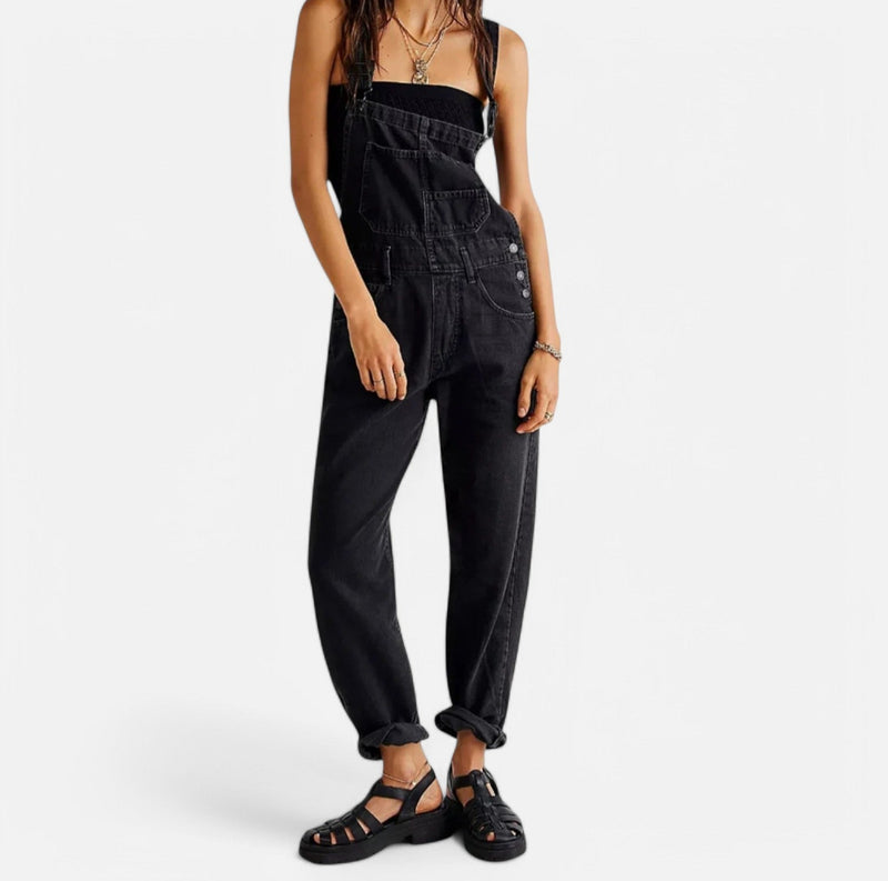 Monacogents | Y2K Denim Overalls Jumpsuit