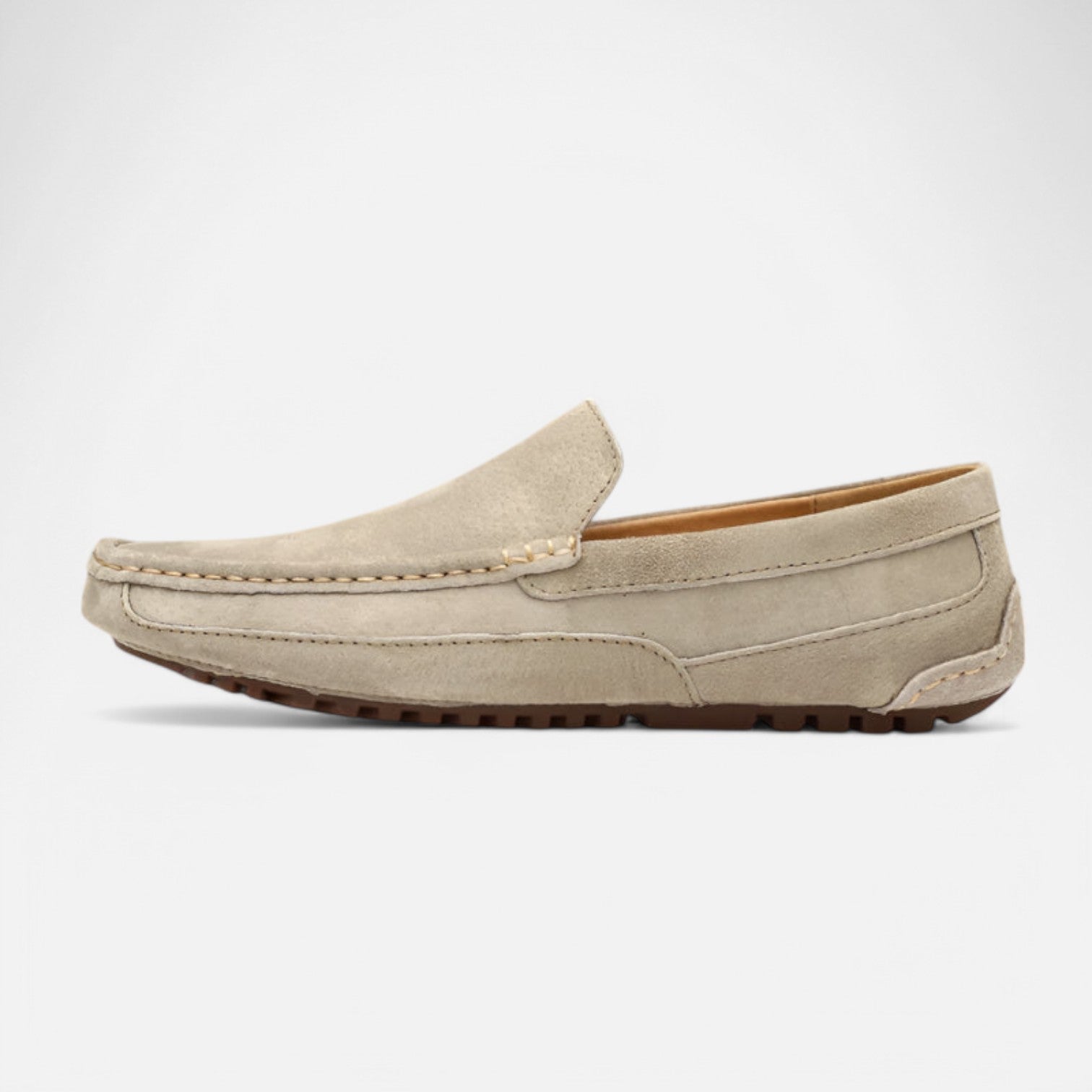Monacogents | Suede Leather Loafers
