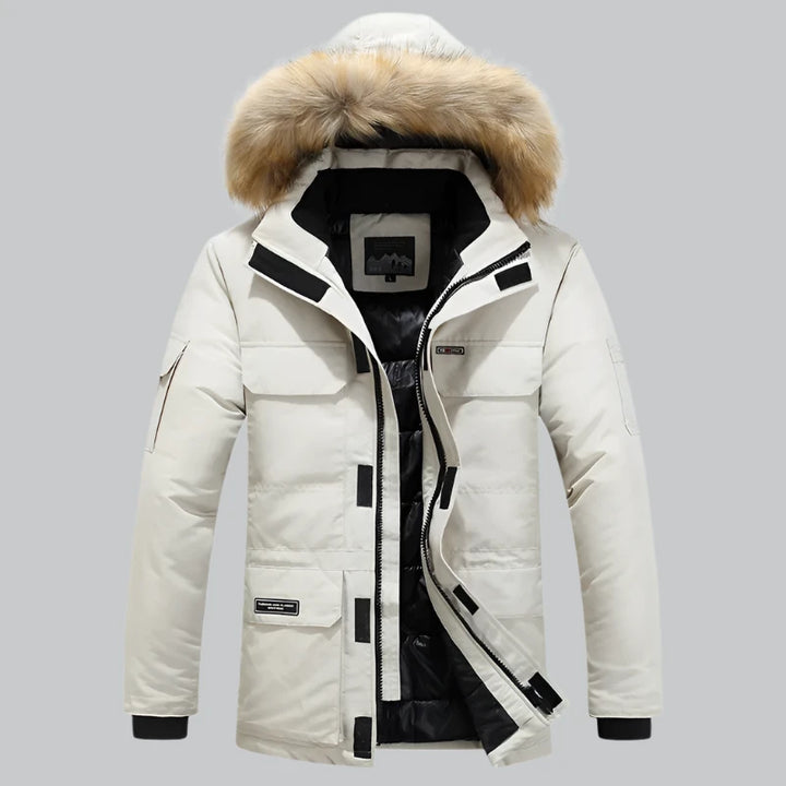 Jake - Men's Down Winter Parka with Hood