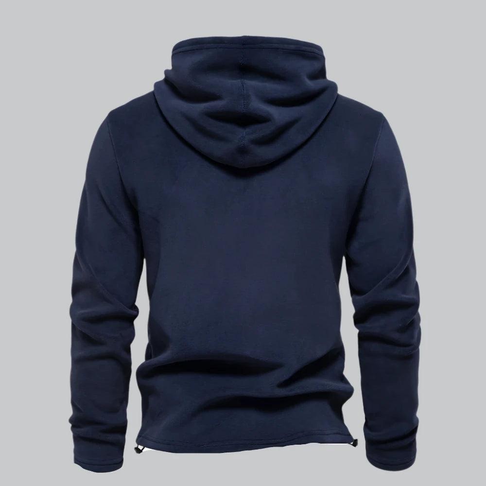 Ronan - Solid Fleece Winter Hoody