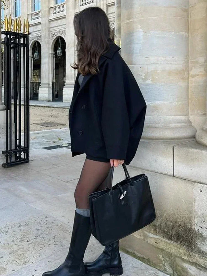 Elise - Oversized Wool Coat