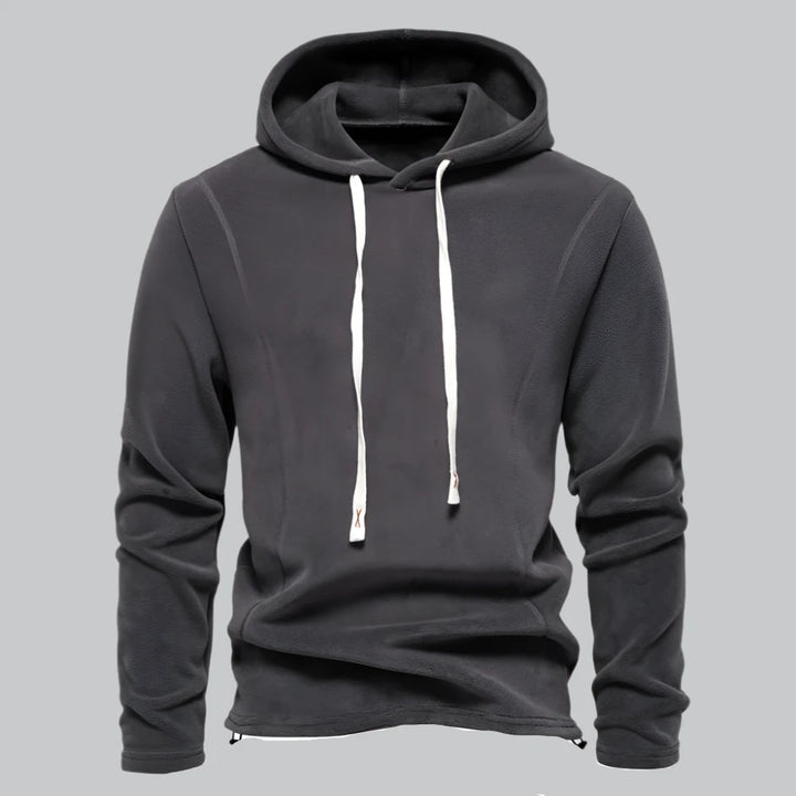 Ronan - Solid Fleece Winter Hoody