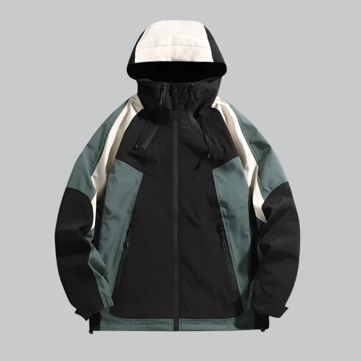 Zane - Hooded Windproof Bomber Jacket