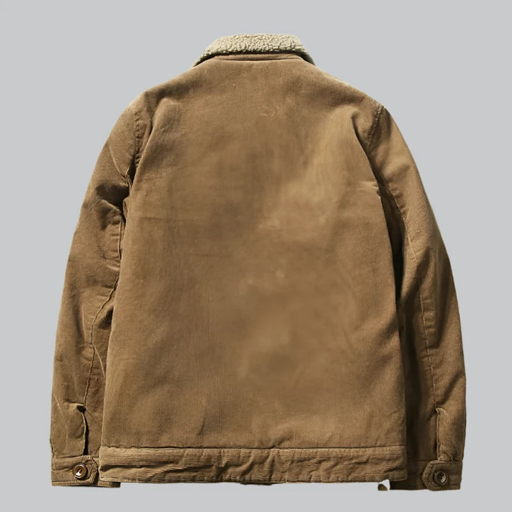 Theo - High-Quality Corduroy Winter Parka