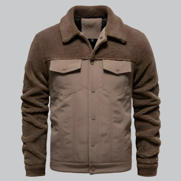 Landon - Warm Winter Sherpa Fleece Jacket