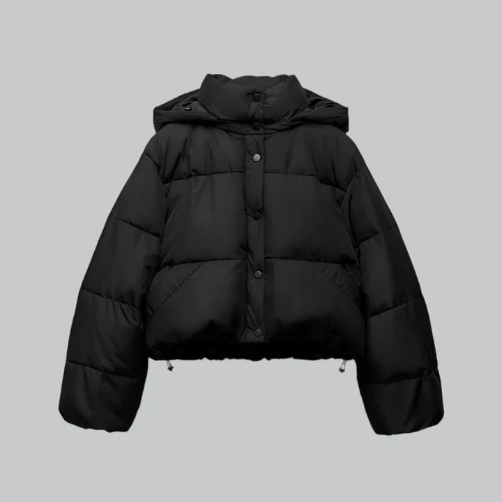 Kara - Cropped Waterproof Puffer Jacket