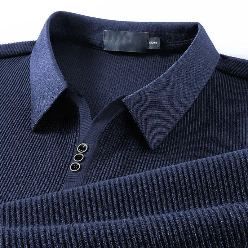 Dorian - Business Casual Long-Sleeve Polo