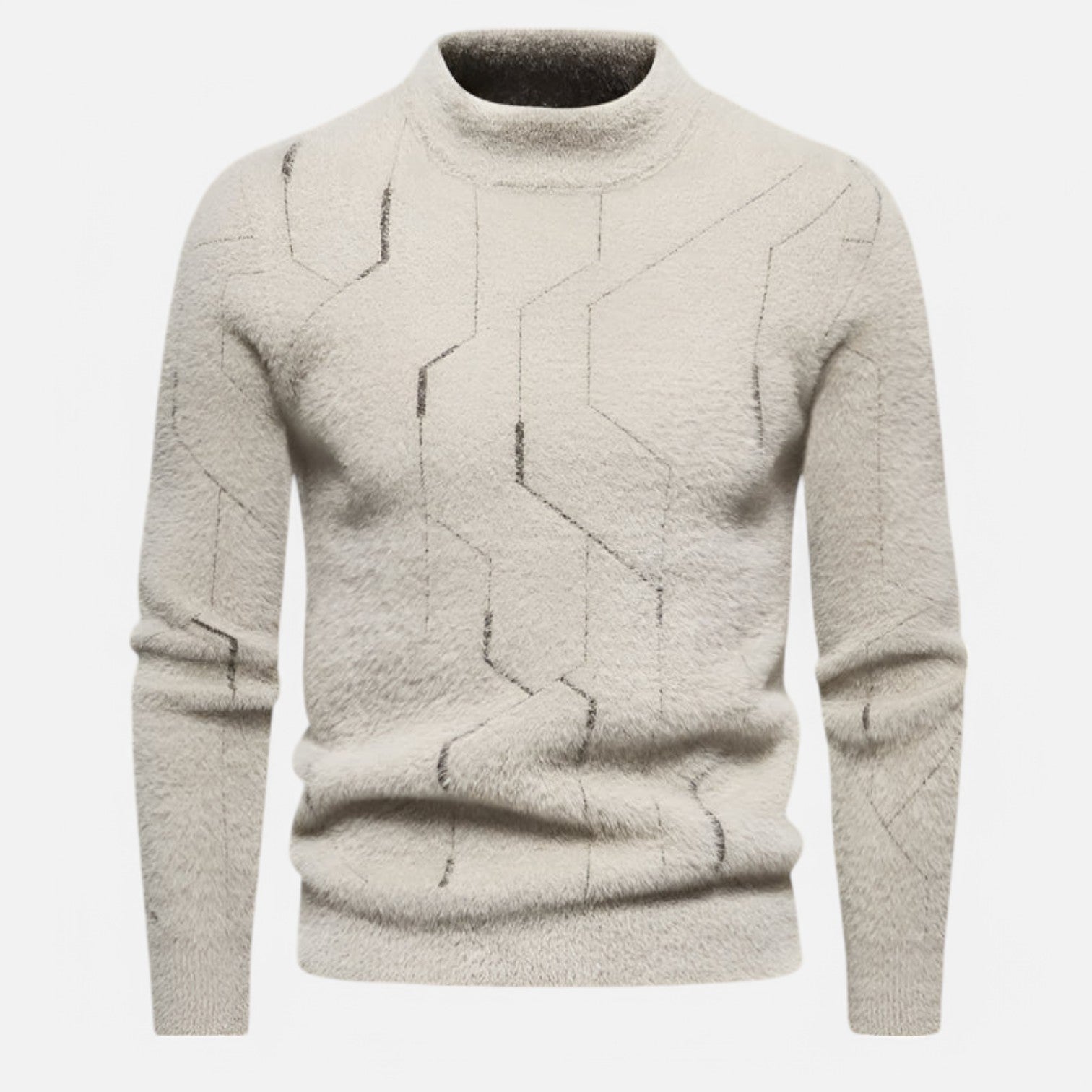 Monacogents | Imitation Mink Knit Sweater