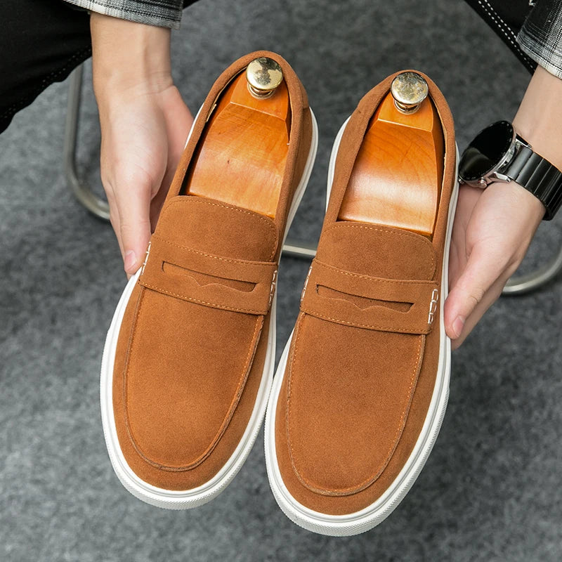 Luca - Elegant Leather Loafers for Men