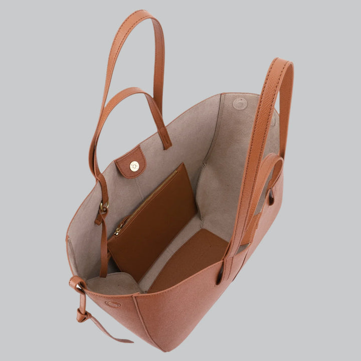 Cyra - Luxury PU Leather Shoulder Tote Bag