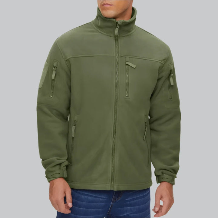 Ashton - Full Zip Fleece Safari Jacket