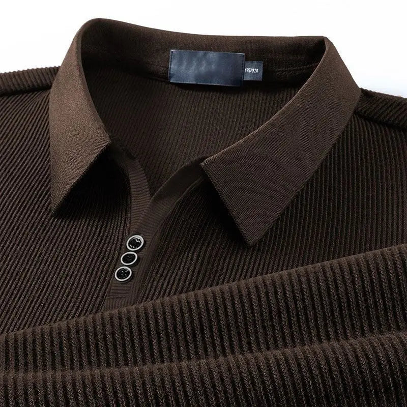 Dorian - Business Casual Long-Sleeve Polo