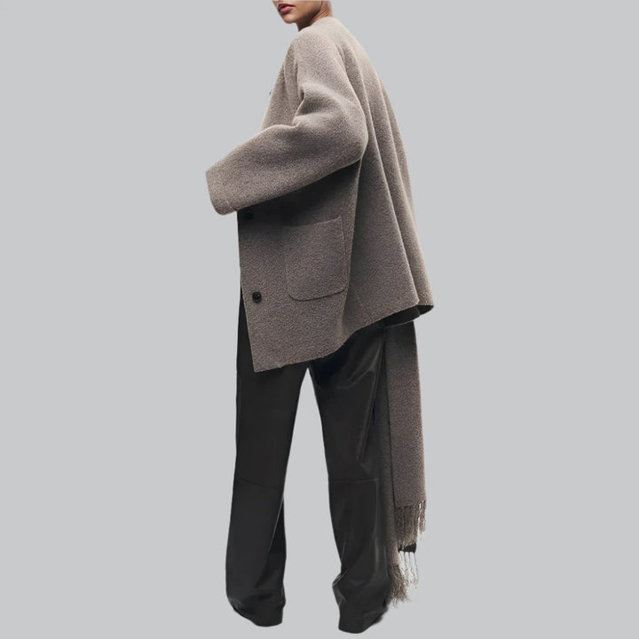 Trafina - Elegant Slim-Fit Knit Jacket