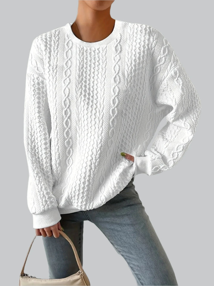 Sophie - Women's Round Neck Long Sleeve Sweatshirt