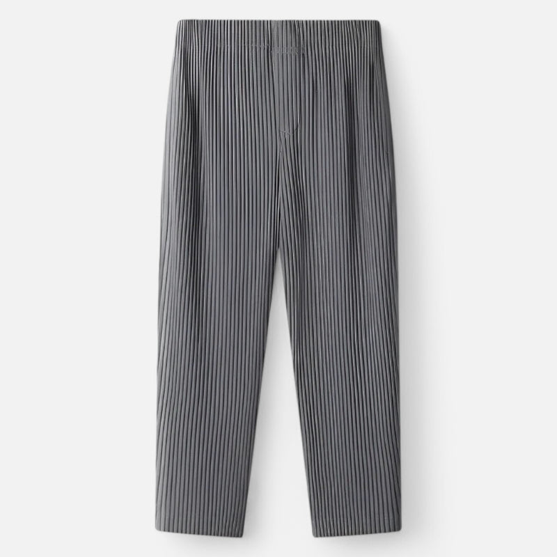 Monacogents | Tapered Miyake Pleated Pants