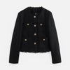 Monacogents | Chic Tweed Wool Jacket