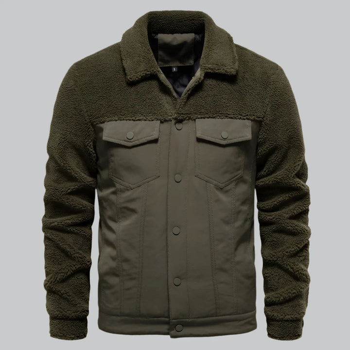 Landon - Warm Winter Sherpa Fleece Jacket