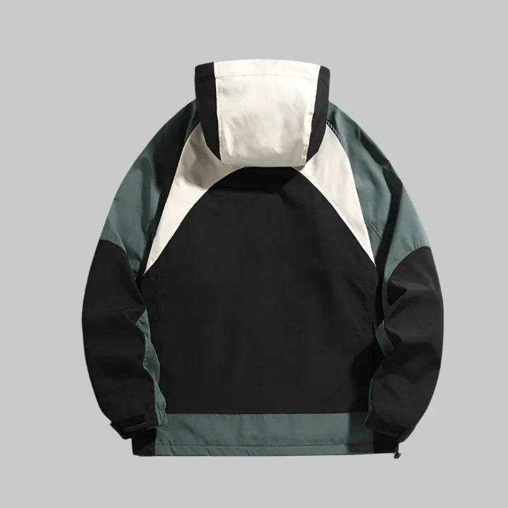 Zane - Hooded Windproof Bomber Jacket