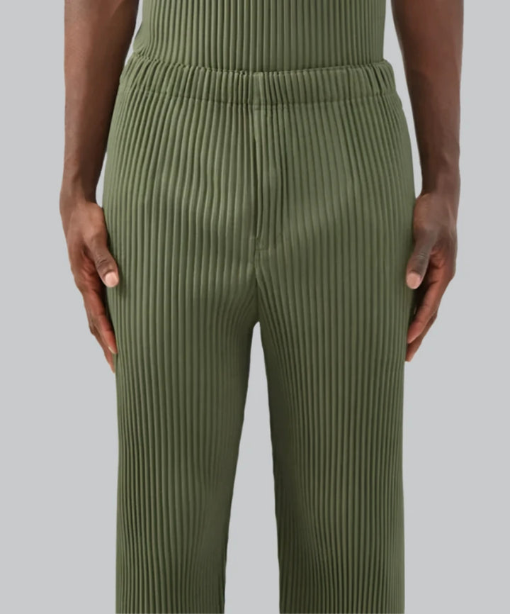 Hiro - Tapered Miyake Pleated Pants