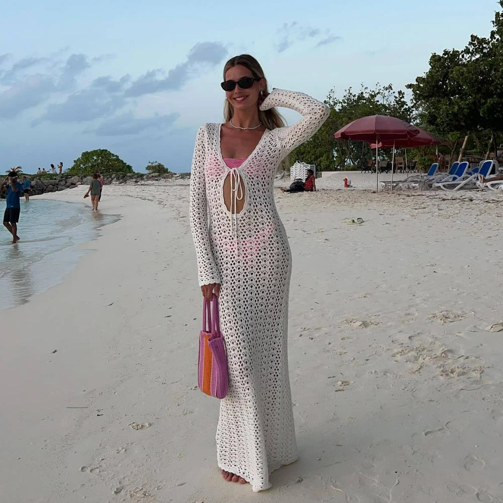 Olivia - White Beach Dress