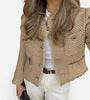 Monacogents | Chic Tweed Wool Jacket