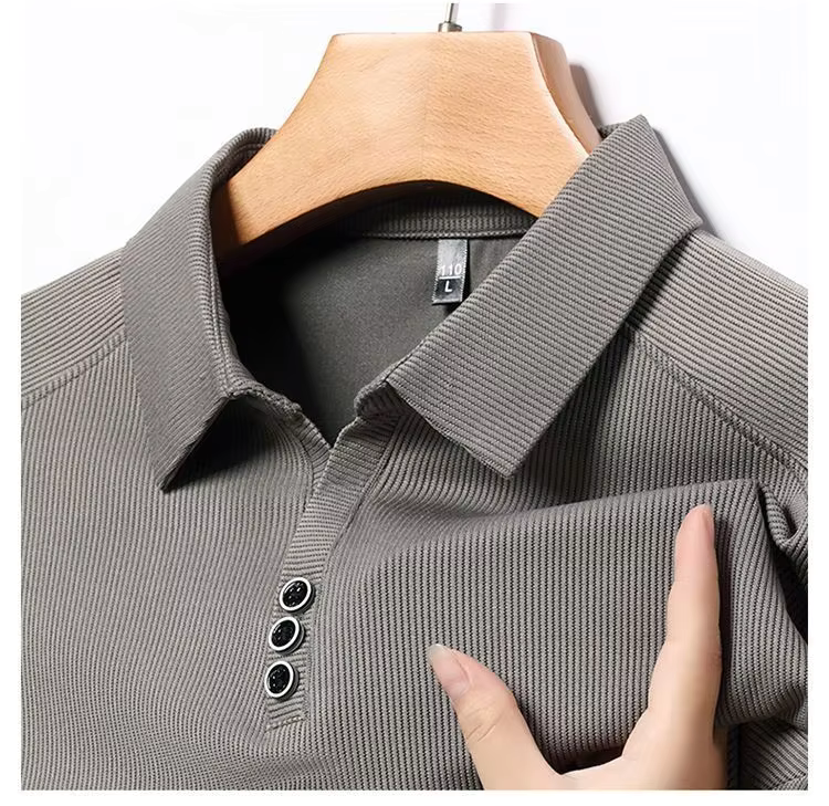 Dorian - Business Casual Long-Sleeve Polo