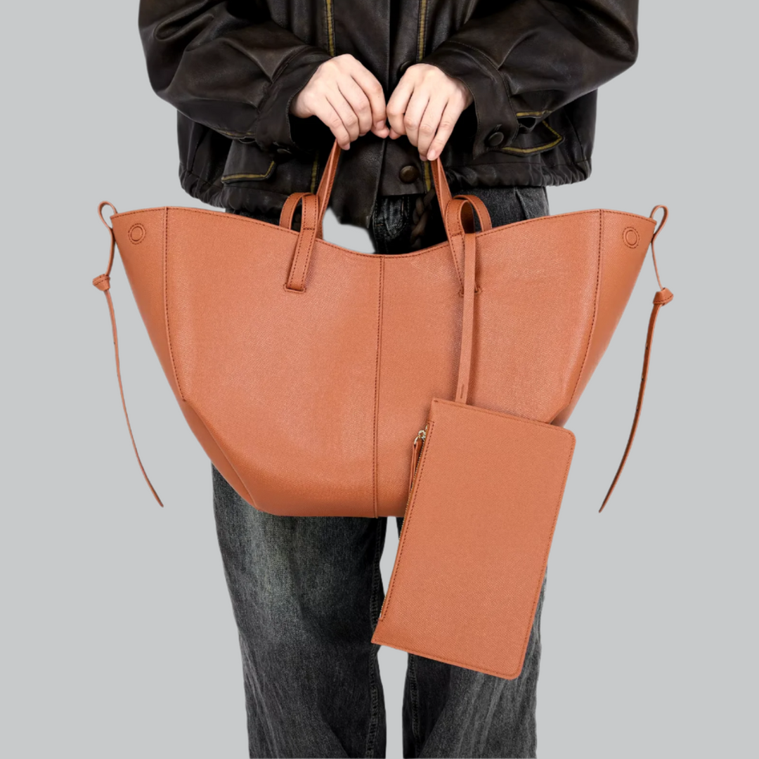 Cyra - Luxury PU Leather Shoulder Tote Bag