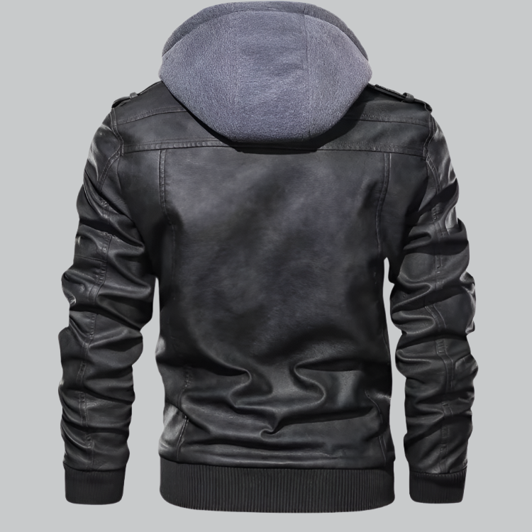 Lennox - Autumn PU Leather Biker Jacket