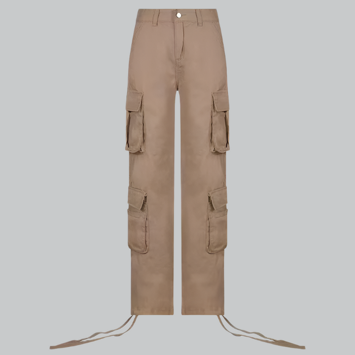 Charlotte - Vintage Wide Leg Cargo Pants