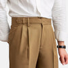 Men's Cropped Trousers – British-Inspired, Wrinkle-Free Elegance