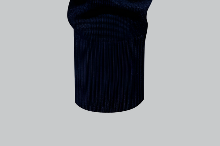 Henry - High-Quality Cotton Polo Neck Sweater