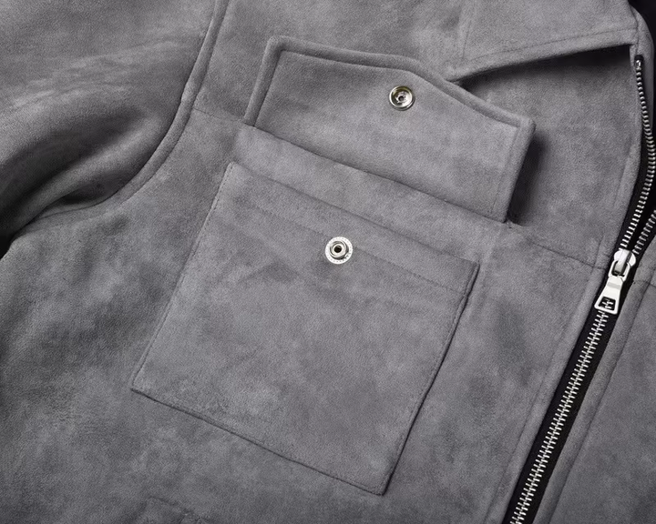 Emerson - Vintage Suede Croc Jacket