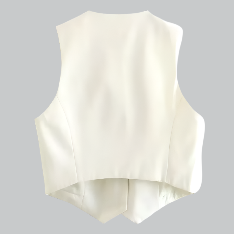 Diana - Cropped Vest Top