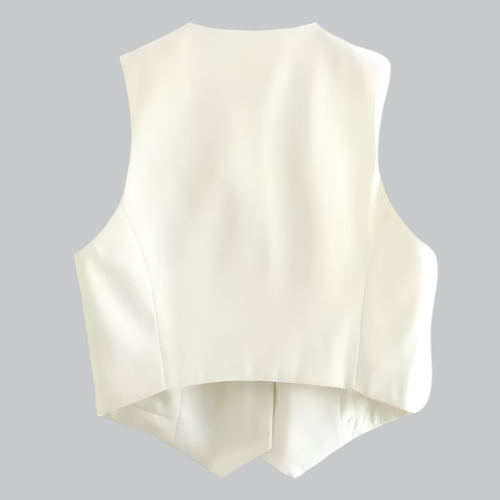 Diana - Cropped Vest Top